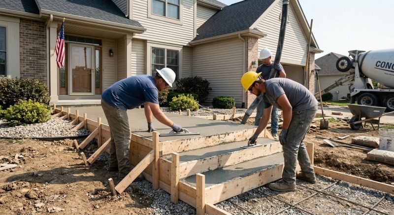 Concrete Installation in Medina, OH