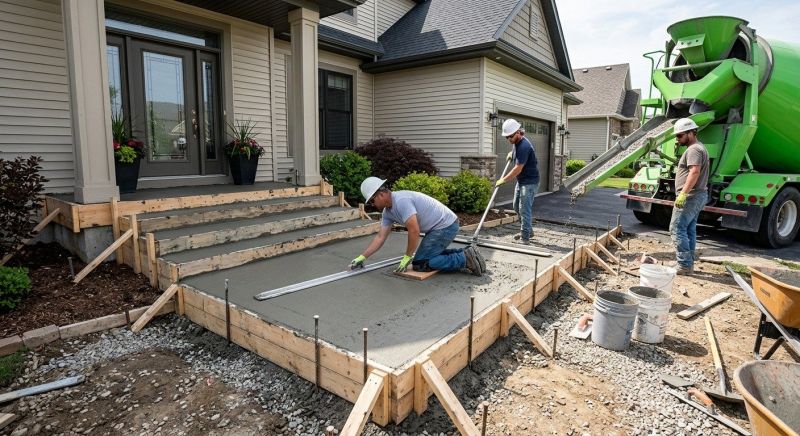Concrete Installation in Medina, OH