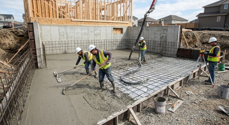 Basement Concrete Installation in Westlake, OH