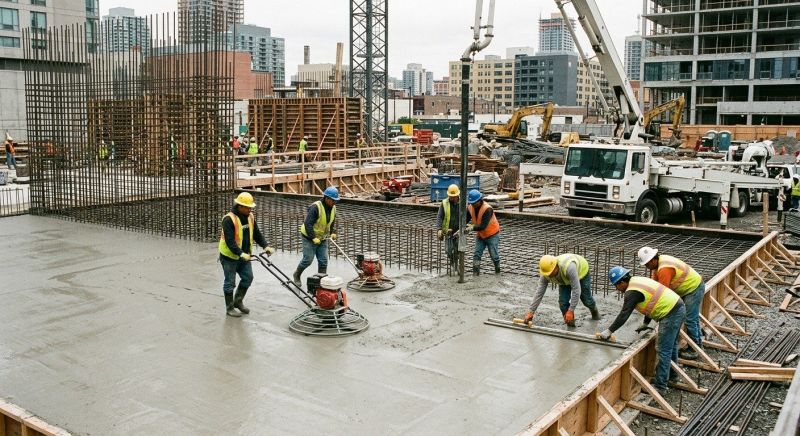 Commercial Slab Construction in Barberton, OH