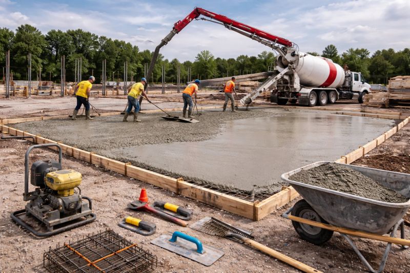 Commercial Slab Construction in Twinsburg, OH