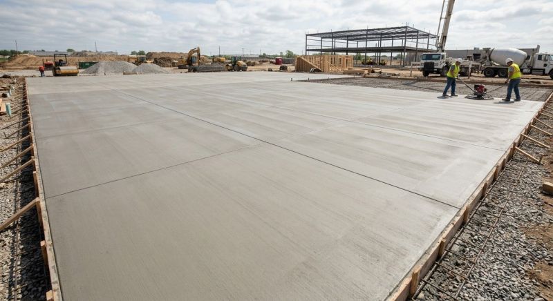 Commercial Slab Construction in Wayne County, OH
