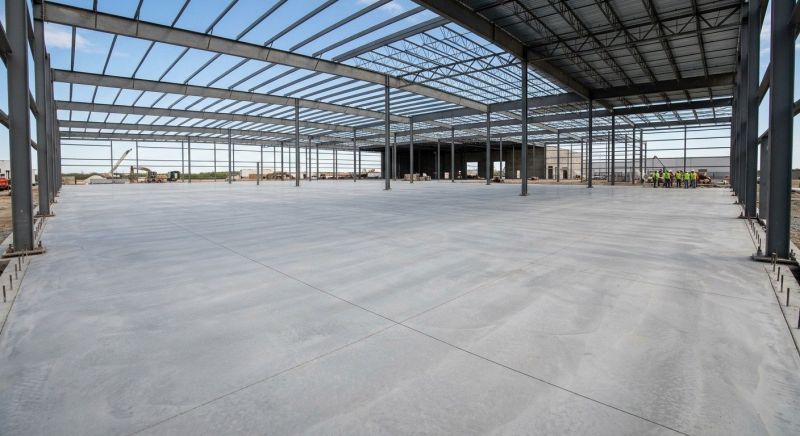 Commercial Slab Installation in Rocky River, OH