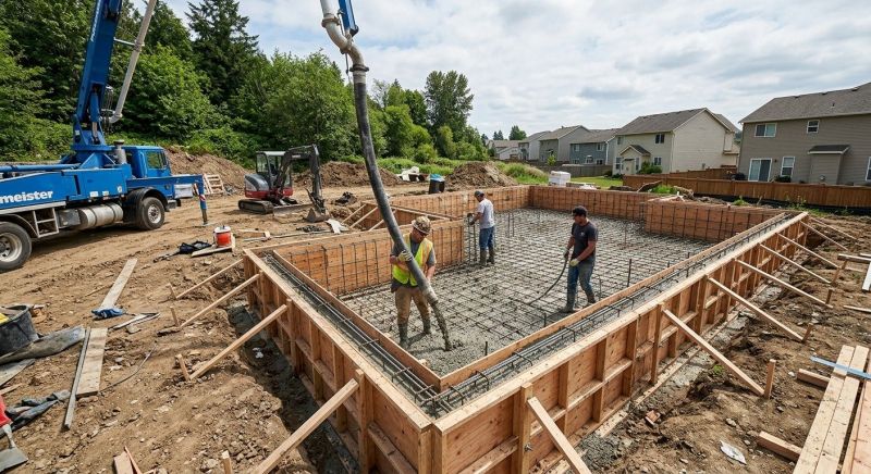 Concrete Foundation Installation in Bedford, OH