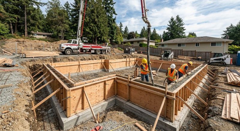 Concrete Foundation Installation in Westlake, OH