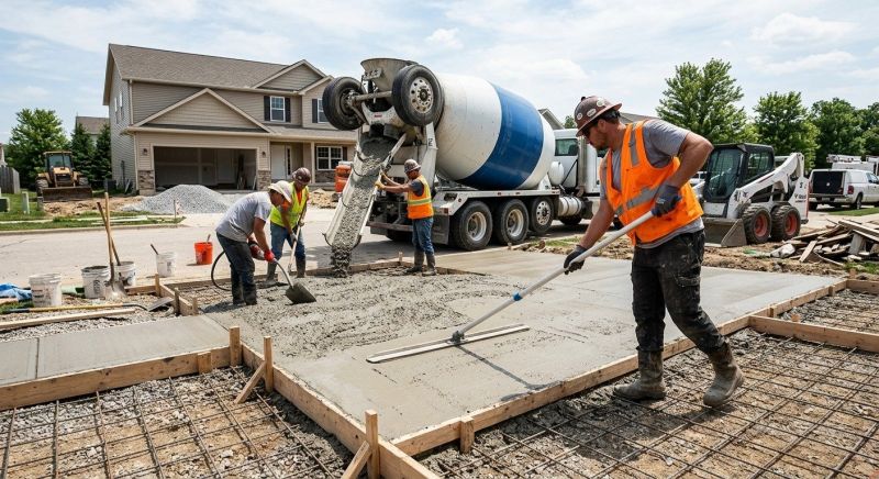 Concrete Work in Medina, OH