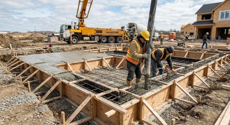 Foundation Construction in North Royalton, OH