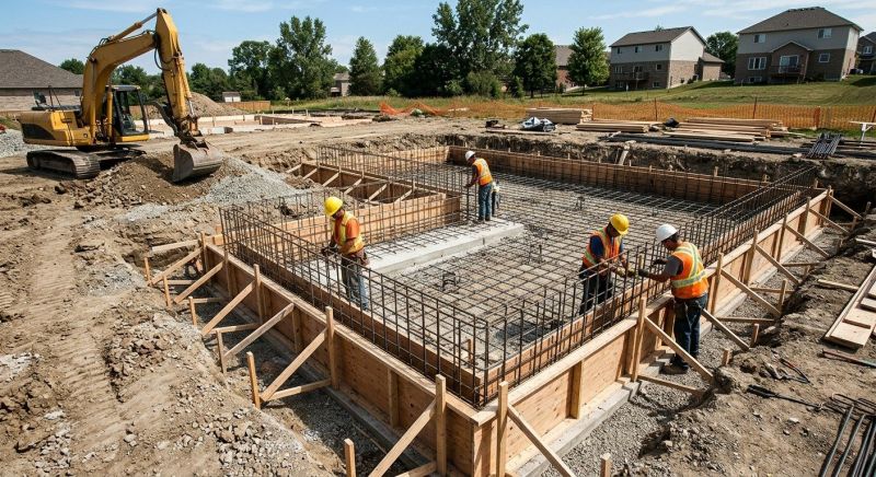Foundation Construction in Stow, OH