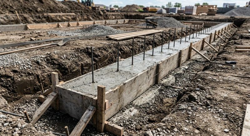 Foundation Footer Installation in Medina, OH