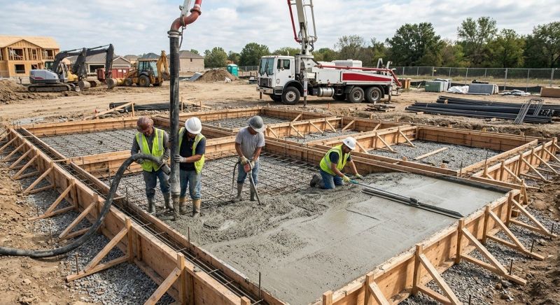 Foundation Wall Pouring in Macedonia, OH