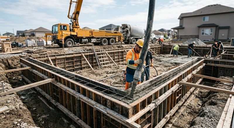 Foundation Wall Pouring in Wooster, OH