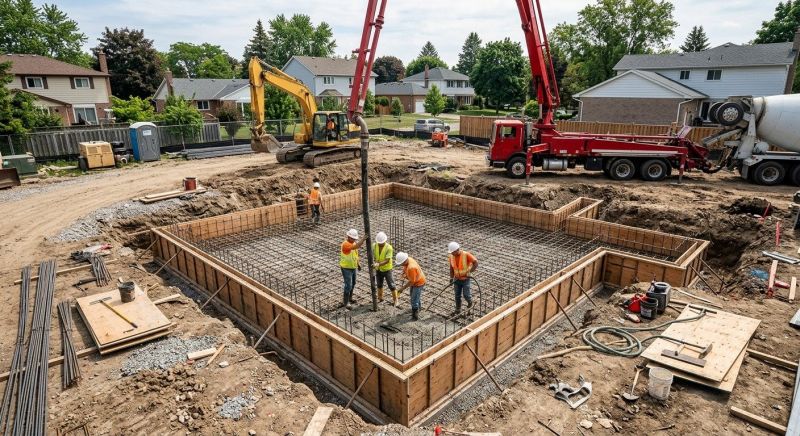Home Foundation Installation in Canal Fulton, OH